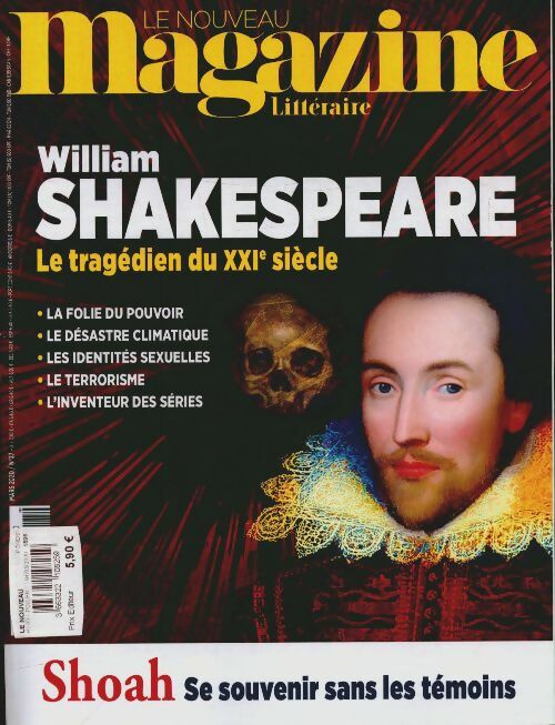 Livrenpoche : Le Nouveau Magazine littéraire n°27 : William Shakespeare - Collectif - Livre