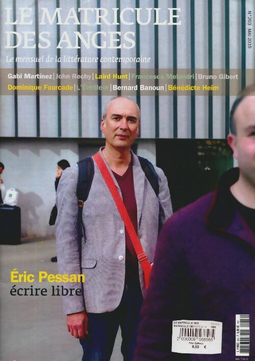 Livrenpoche : Le matricule des anges n°203 : Eric Pessan - Collectif - Livre