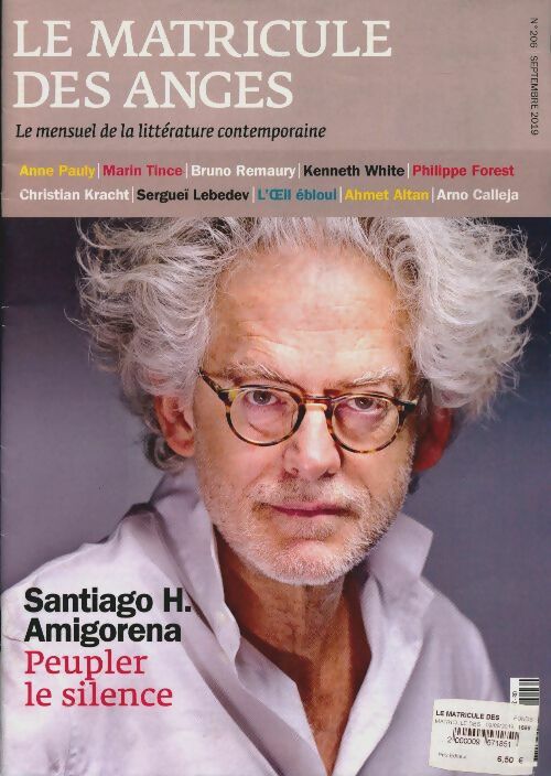Livrenpoche : Le matricule des anges n°206 : Santiago H. Amigorena - Collectif - Livre
