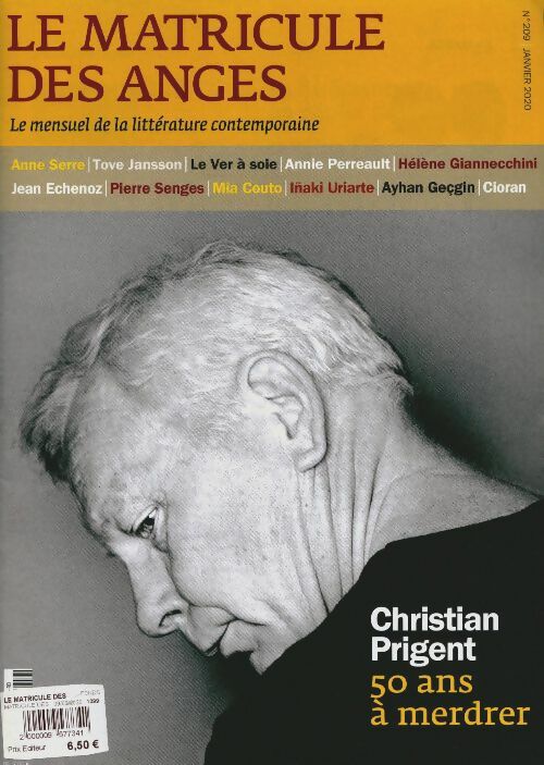 Livrenpoche : Le matricule des anges n°209 : Christian Prigent - Collectif - Livre