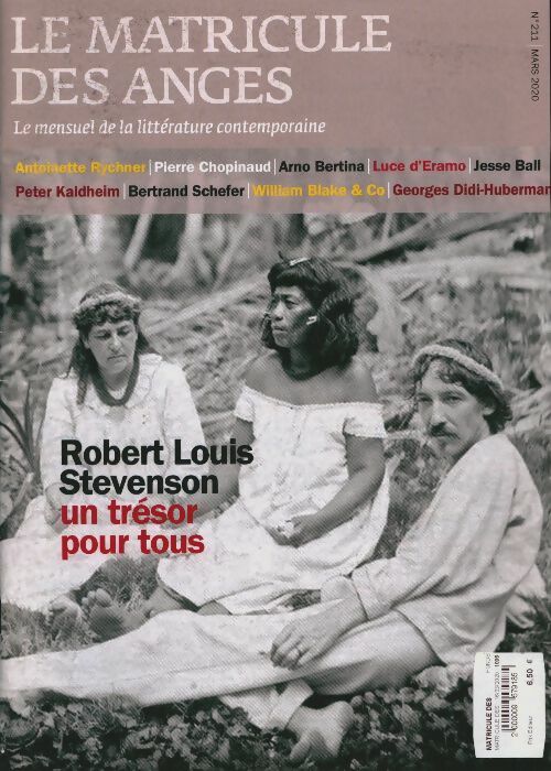 Livrenpoche : Le matricule des anges n°211 : Robert Louis Stevenson - Collectif - Livre