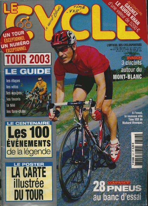 Livrenpoche : Le cycle  n°317 : Tour 2003 - Collectif - Livre