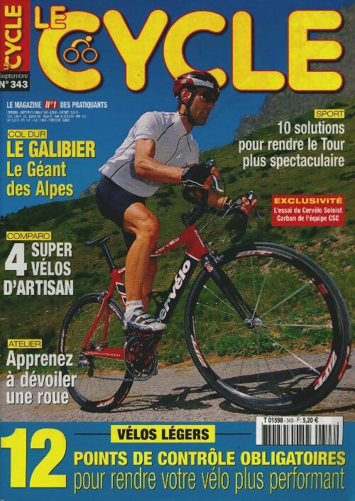 Livrenpoche : Le cycle  n°343 : Vélos légers - Collectif - Livre