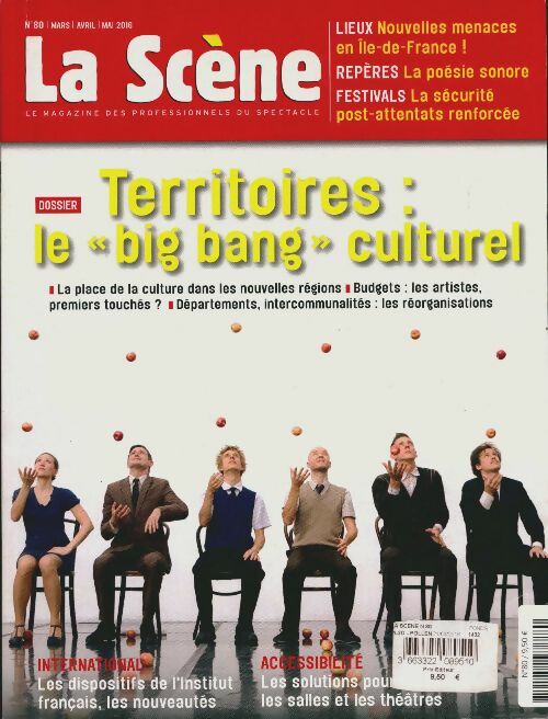 Livrenpoche : La Scène n°80 : Territoires : le "big bang" culturel - Collectif - Livre