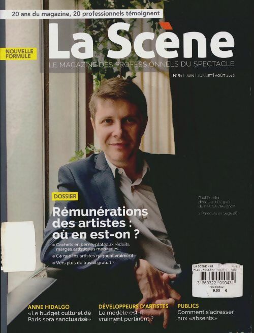 Livrenpoche : La Scène n°81 : Rémunérations des artistes : où en est-on ? - Collectif - Livre