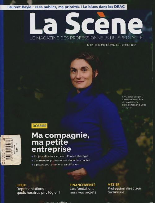 Livrenpoche : La Scène n°83 : Ma compagnie, ma petite entreprise - Collectif - Livre