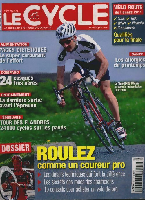 Livrenpoche : Le cycle  n°411 : Roulez comme un coureur pro - Collectif - Livre