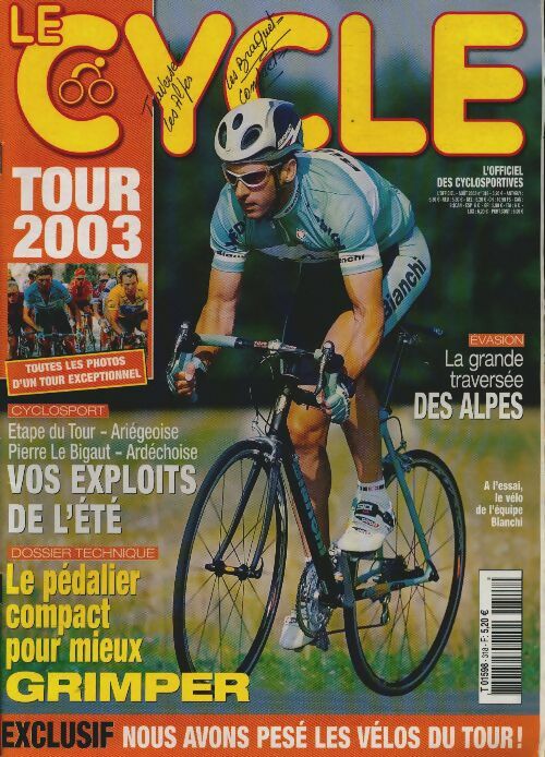 Livrenpoche : Le cycle  n°318 : Tour 2003 - Collectif - Livre