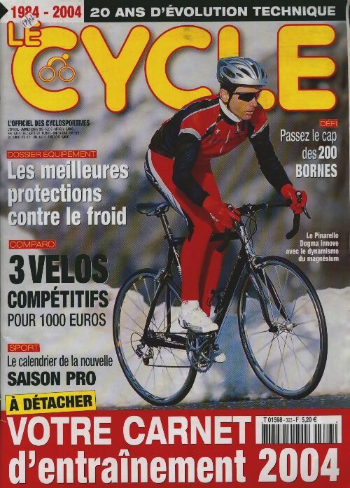 Livrenpoche : Le cycle  n°323 : Les meilleures protections contre le froid - Collectif - Livre