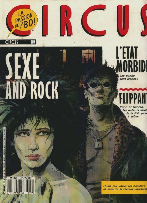 Livrenpoche : Circus n°107 : Sexe and rock - Collectif - Livre
