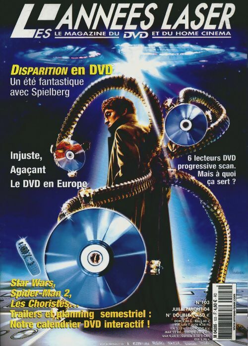 Livrenpoche : Les Années Laser  n°103 : Disparition en DVD - Collectif - Livre