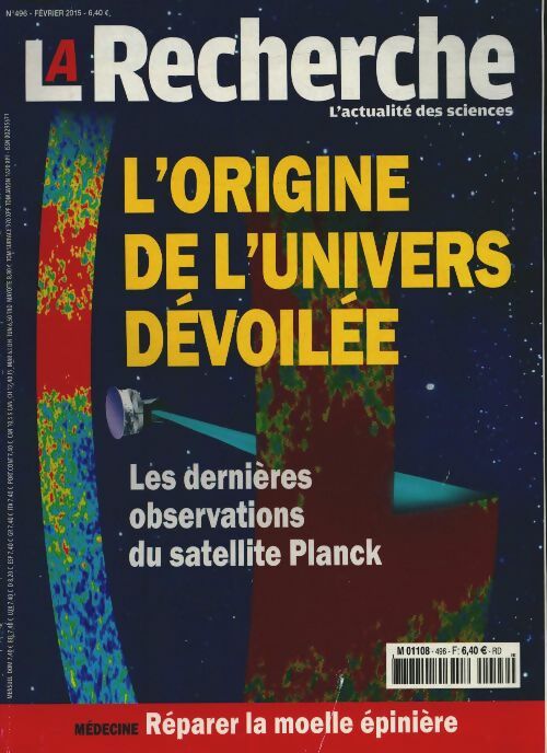 Livrenpoche : La recherche n°496 : L'origine de l'univers dévoilée - Collectif - Livre