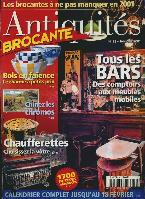 Livrenpoche : Antiquités Brocante n°38 : Tous les bars - Collectif - Livre