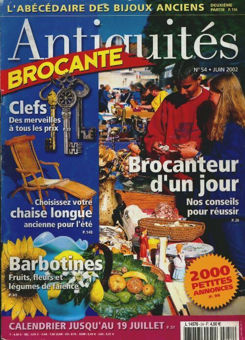 Livrenpoche : Antiquités Brocante n°54 : Brocanteur d'un jour - Collectif - Livre
