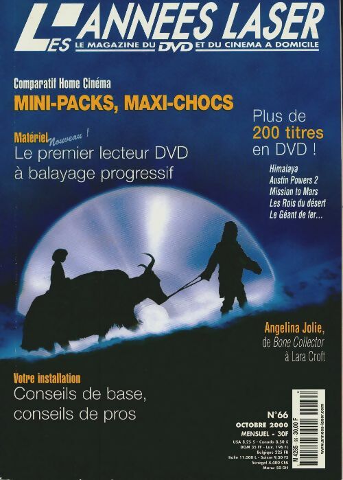 Livrenpoche : Les Années Laser  n°66 : Comparatif Home Cinéma - Collectif - Livre