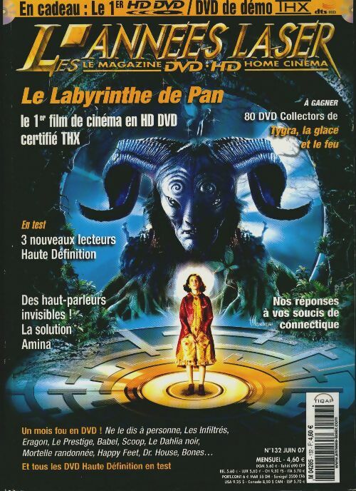 Livrenpoche : Les Années Laser  n°132 : Le labyrinthe de Pan - Collectif - Livre