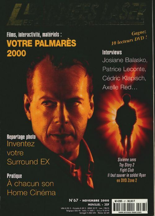 Livrenpoche : Les Années Laser  n°67 : Films, interactivité, matériels : votre palmarès 2000 - Collectif - Livre