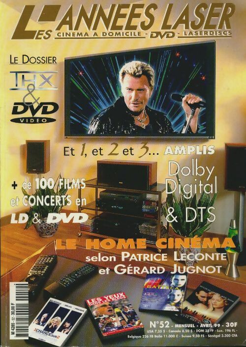 Livrenpoche : Les Années Laser  n°52 : THX et DVD Vidéo - Collectif - Livre