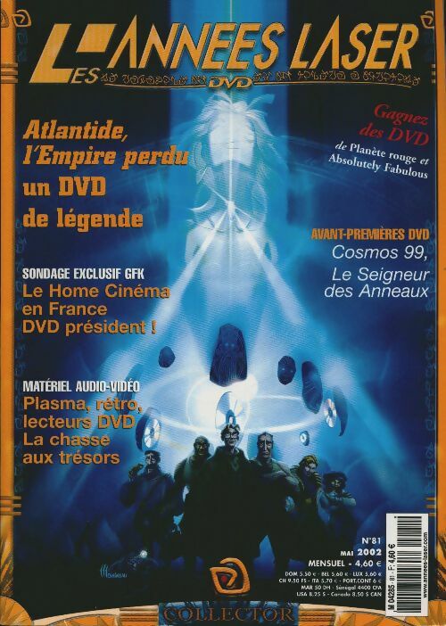 Livrenpoche : Les Années Laser  n°81 : Atlantide, l'Empire perdu - Collectif - Livre