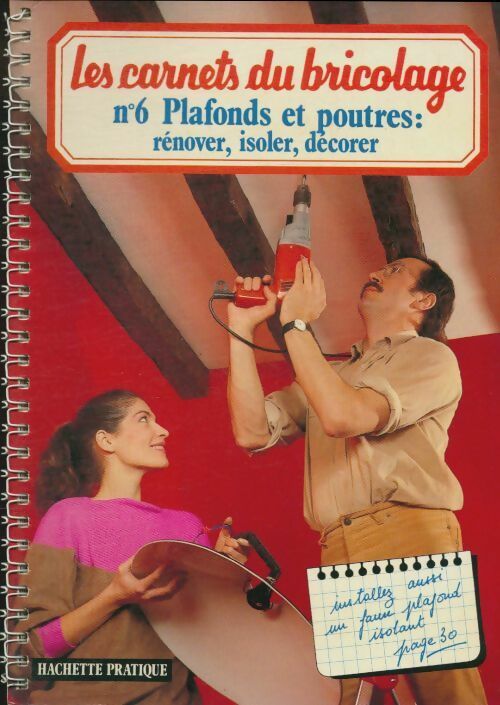 Livrenpoche : Les carnets du bricolage n°6 : Plafonds et poutres - Collectif - Livre