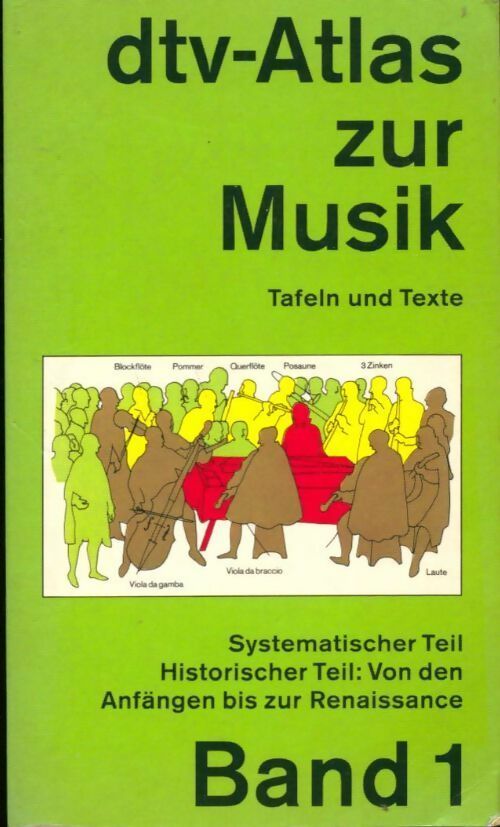 Dtv-atlas zur musik band 1 - Ulrich Michels -  Dtv - Livre