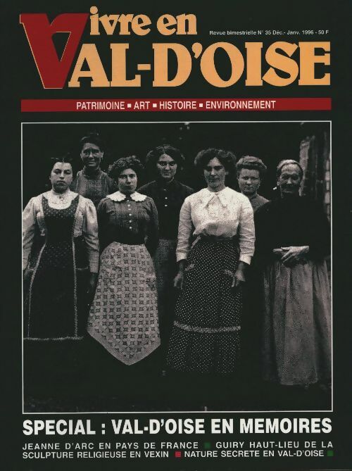 Livrenpoche : Vivre en Val d'Oise n°35 : Val-d'Oise en mémoire - Collectif - Livre