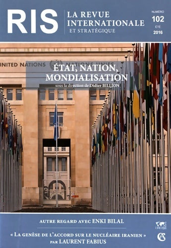 Livrenpoche : La revue internationale et stratégique n°102 : État, Naition, mondialisation - Collectif - Livre