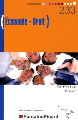 Livrenpoche : Economie droit 1e bac pro 3 ans - Khellaf Benidjer - Livre