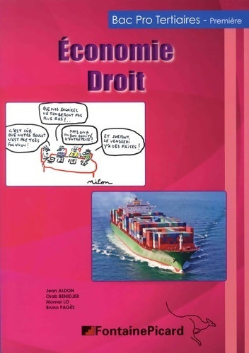 Livrenpoche : économie droit 1re bac pro tertiaires - Jean Aldon - Livre