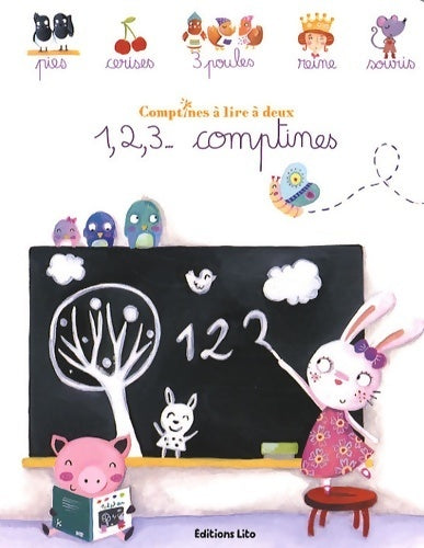 Livrenpoche : 1 2 3... Comptines - dès 2 ans - Collectif - Livre