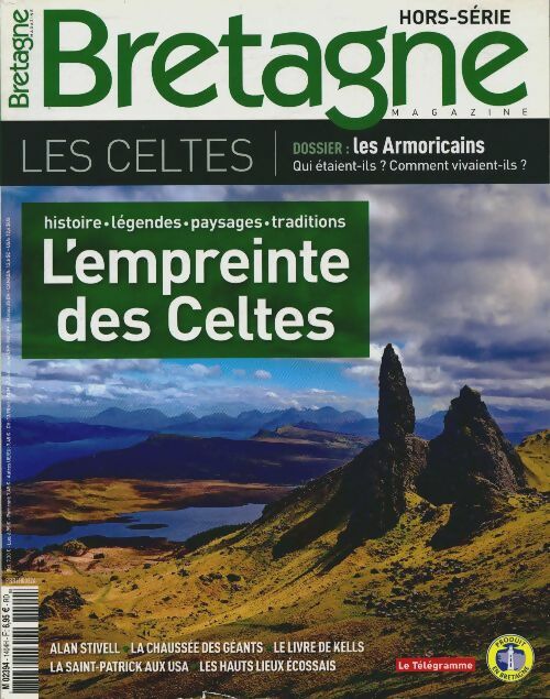 Livrenpoche : Bretagne magazine hors série n°1404 : L'empreinte des Celtes - Collectif - Livre