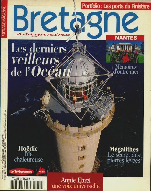 Livrenpoche : Bretagne magazine n°2 : Les derniers veilleurs de l'Océan - Collectif - Livre