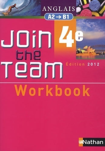 Livrenpoche : Workbook join the team 4e - Richard Renou - Livre