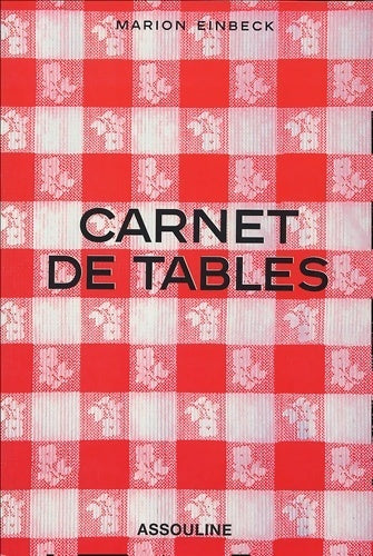 Livrenpoche : Carnet de tables - Marion Einbeck - Livre