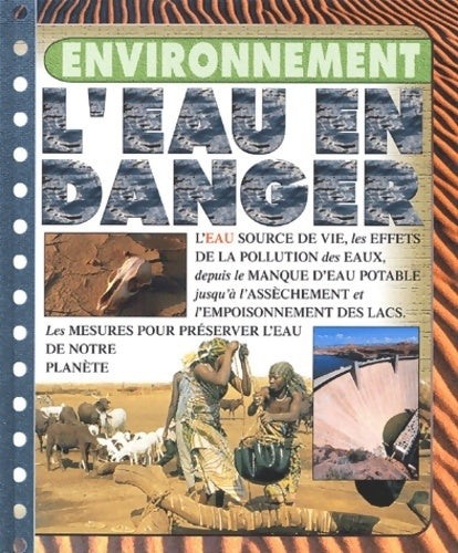 Livrenpoche : L'eau en danger - Steve Parker - Livre