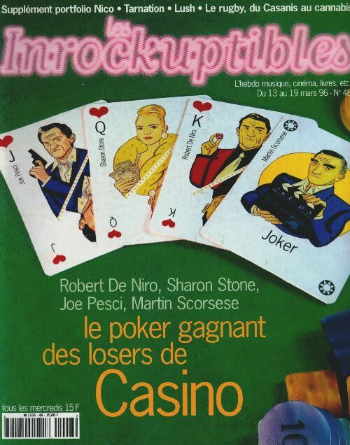 Livrenpoche : Les inRockuptibles n°48 : Le poker gagnant des losers de Casino - Collectif - Livre