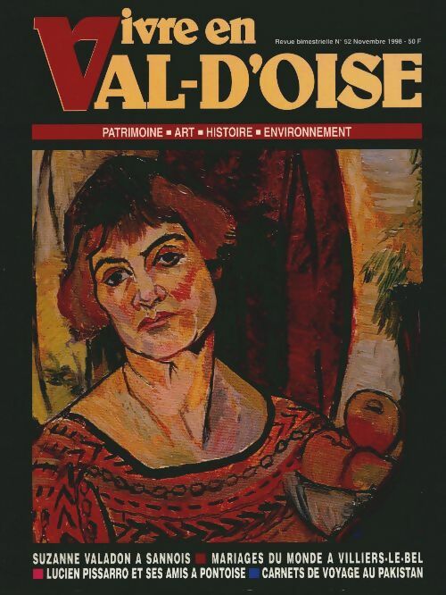 Livrenpoche : Vivre en Val d'Oise n°52 : Suzanne Valadon à Sannois - Collectif - Livre