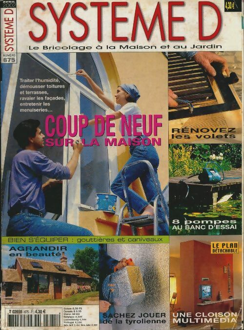 Livrenpoche : Système D n°675 : Coup de neuf sur la maison - Collectif - Livre