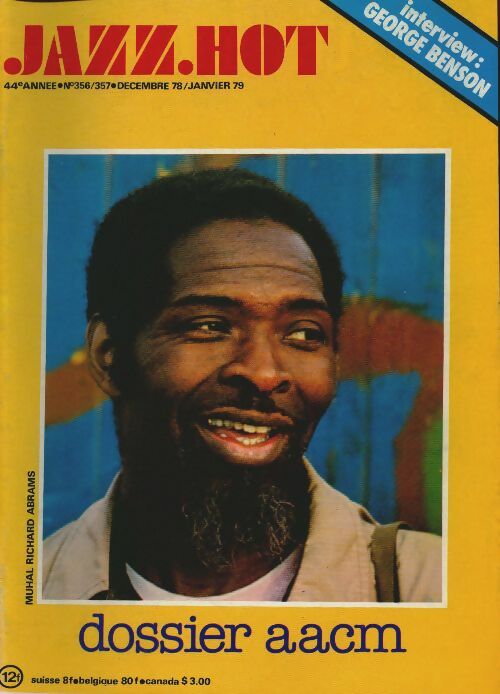 Livrenpoche : Jazz.Hot n°356/357 : Dossier aacm - Collectif - Livre