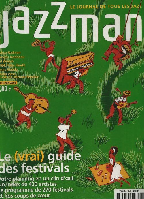Livrenpoche : Jazzman n°114 : Le vrai guide des festivals - Collectif - Livre