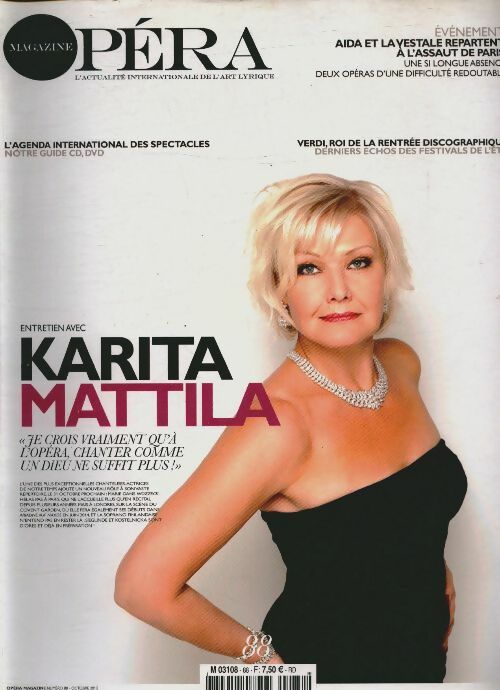 Livrenpoche : Opéra n°88 : Karita Mattila - Collectif - Livre