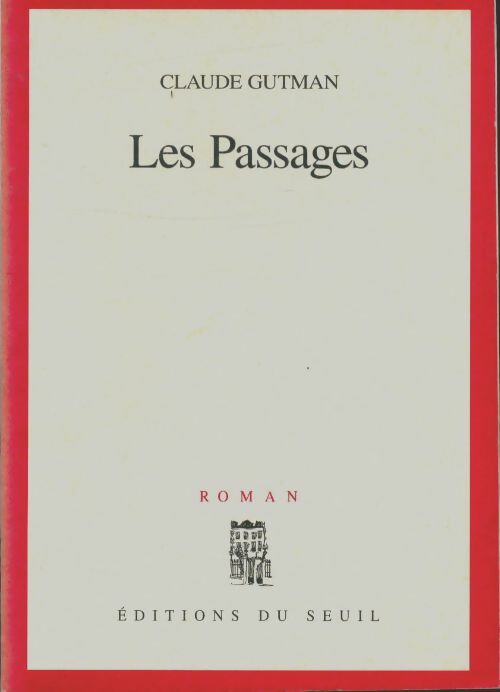 Livrenpoche : Les passages - Claude Gutman - Livre