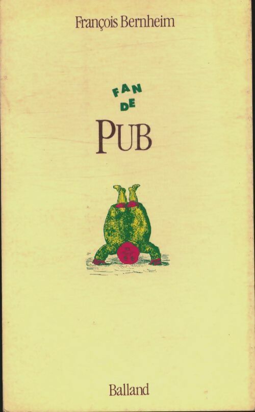 Livrenpoche : Fan de pub - François Bernheim - Livre