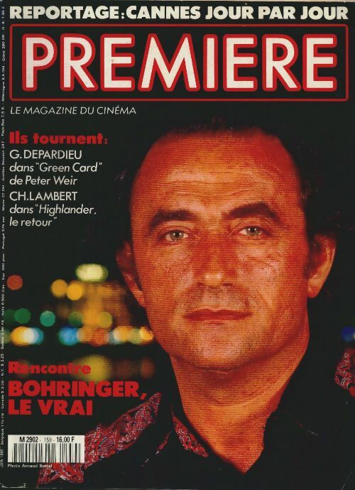 Livrenpoche : Première n°159 : Bohringer, le vrai - Collectif - Livre