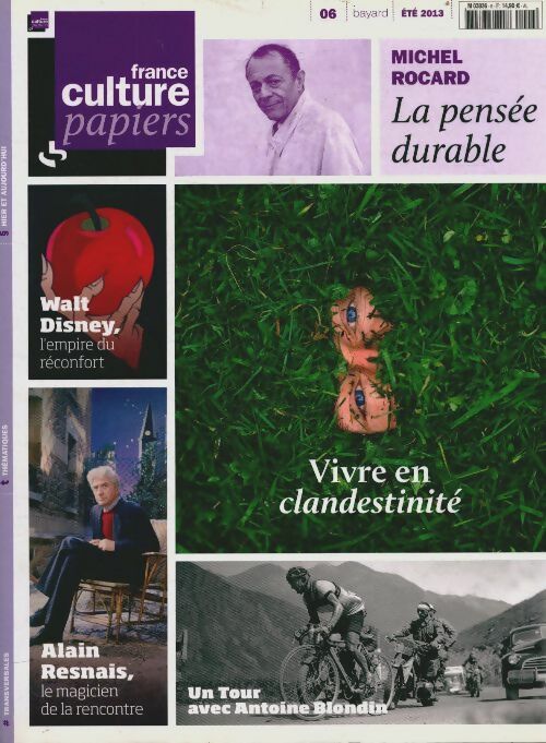 Livrenpoche : France culture papiers n°6 : Vivre en clandestinité - Collectif - Livre