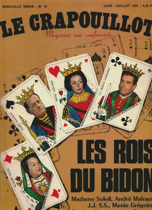 Livrenpoche : Le crapouillot nouvelle série n°16 : Les rois du bidon - Collectif - Livre
