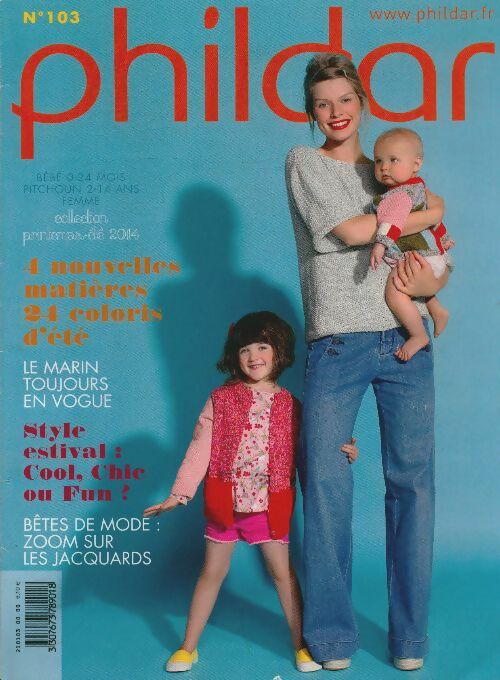 Livrenpoche : Phildar n°103 : Printemps-été 2014 - Collectif - Livre