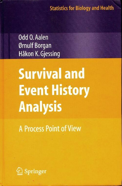 Livrenpoche : Survival and event history analysis : A process point of view - Odd Aalen - Livre
