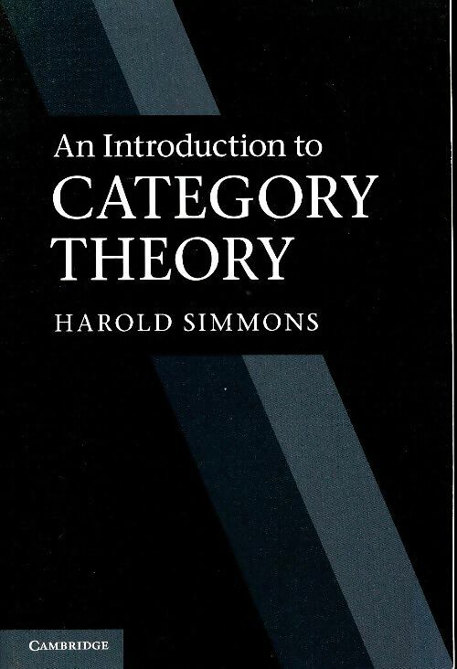 Livrenpoche : An introduction to category theory - Harold Simmons - Livre