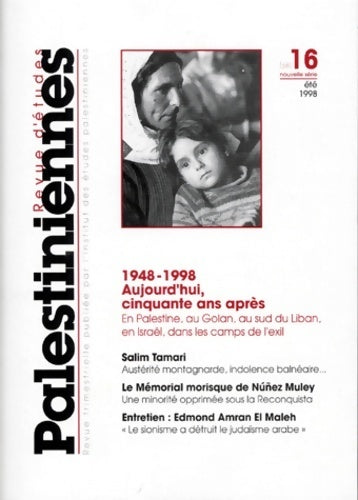 Livrenpoche : Revue d'études palestiniennes numéro 16-68 - Collectif - Livre